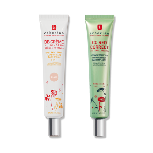 view 1/2 of CC Red Correct and BB Cream Clair Duo, , large